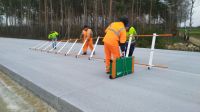 54) 2021-04-14 Pomiar posadowienia kotew w betonie nawierzchniowym w km 32+200
